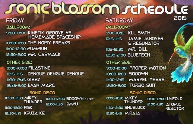 sonicblossom-schedule